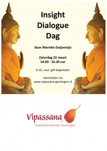 Affiche Insight Dialogue Dag maart 2014